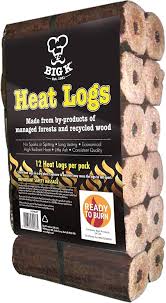 Big K Heat Logs Pack of 12 Heat Logs