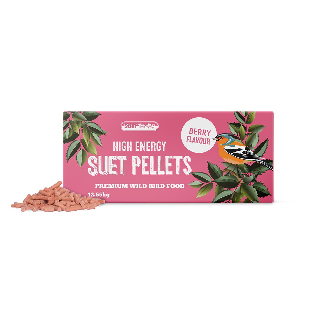 Suet To Go Berry Suet Pellets Box 12.55Kg