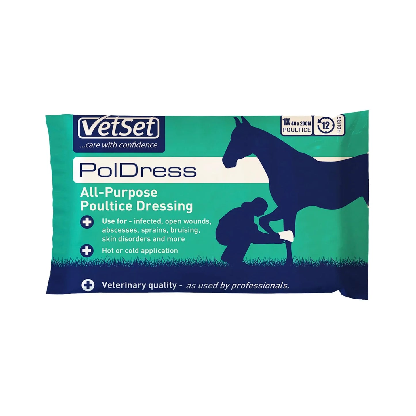 VetSet PolDress All Purpose Poultice Dressing
