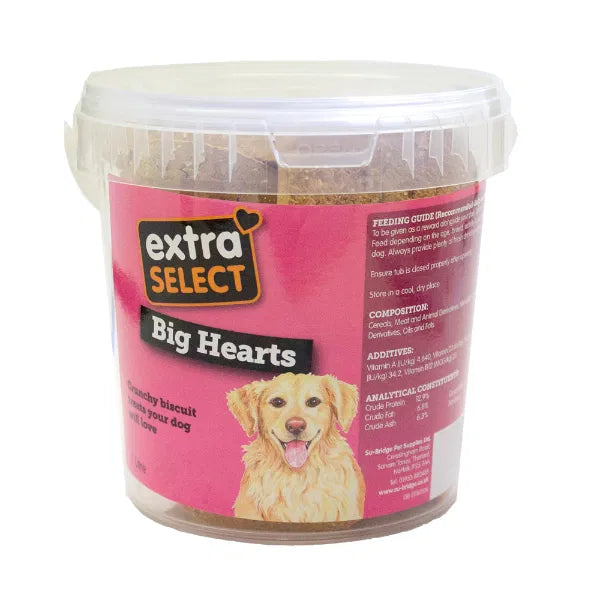 Extra Select Big Hearts 1 Ltr Tub