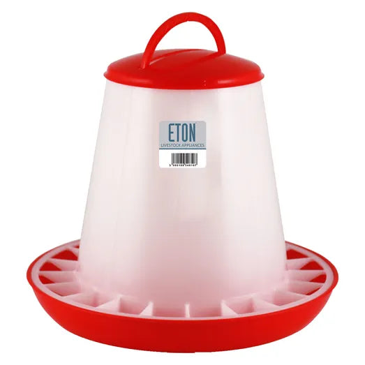 Eton red & White Poultry Feeder 6kg
