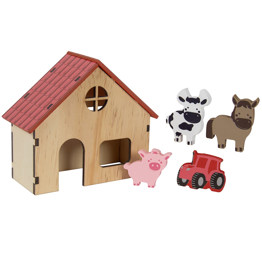 Let’s Farm Animal Plat Set 20cm