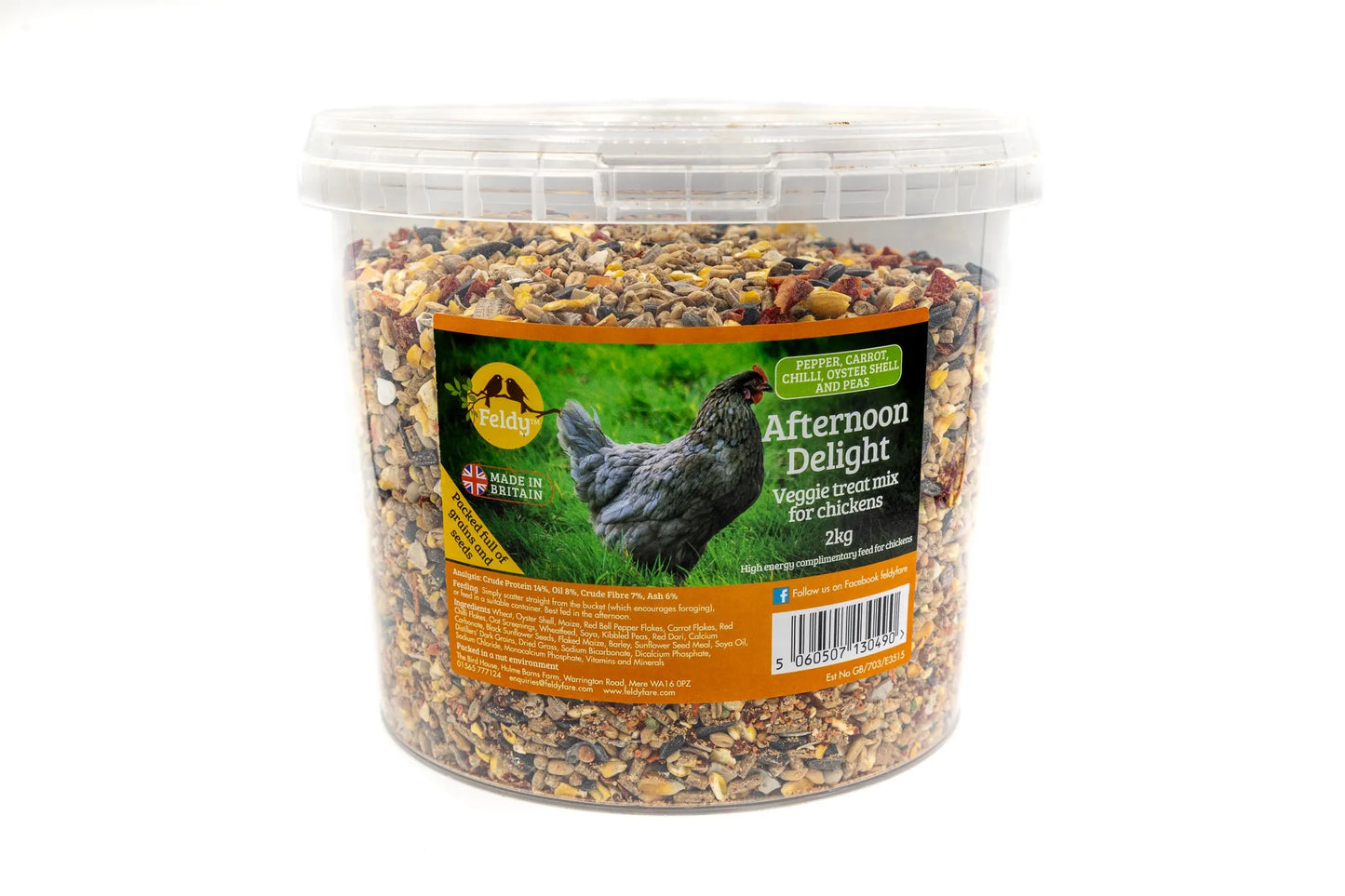 Feldy Afternoon Delight Veggie Treat Mix 2kg