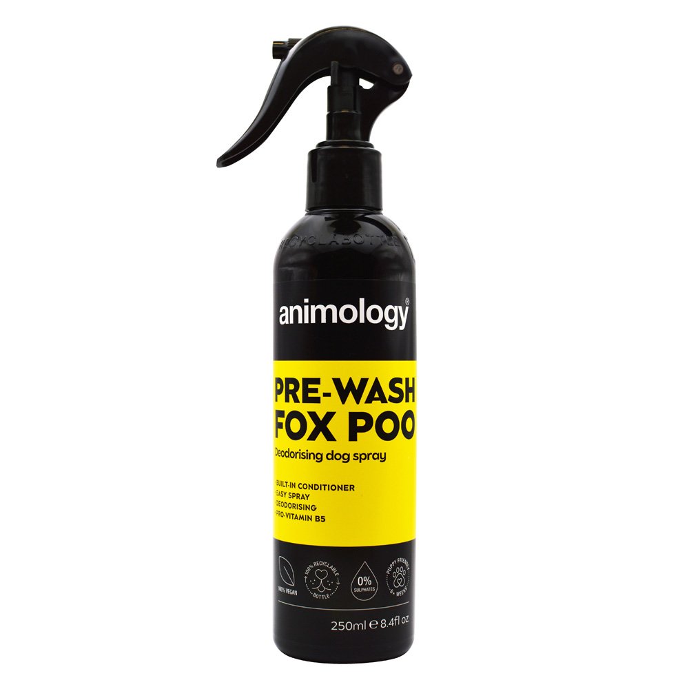 Animology Pre Wash Fox Poo Deodorising Spray 250ml