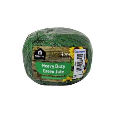 Shedmates Heavy Duty Green Jute Twine 70m