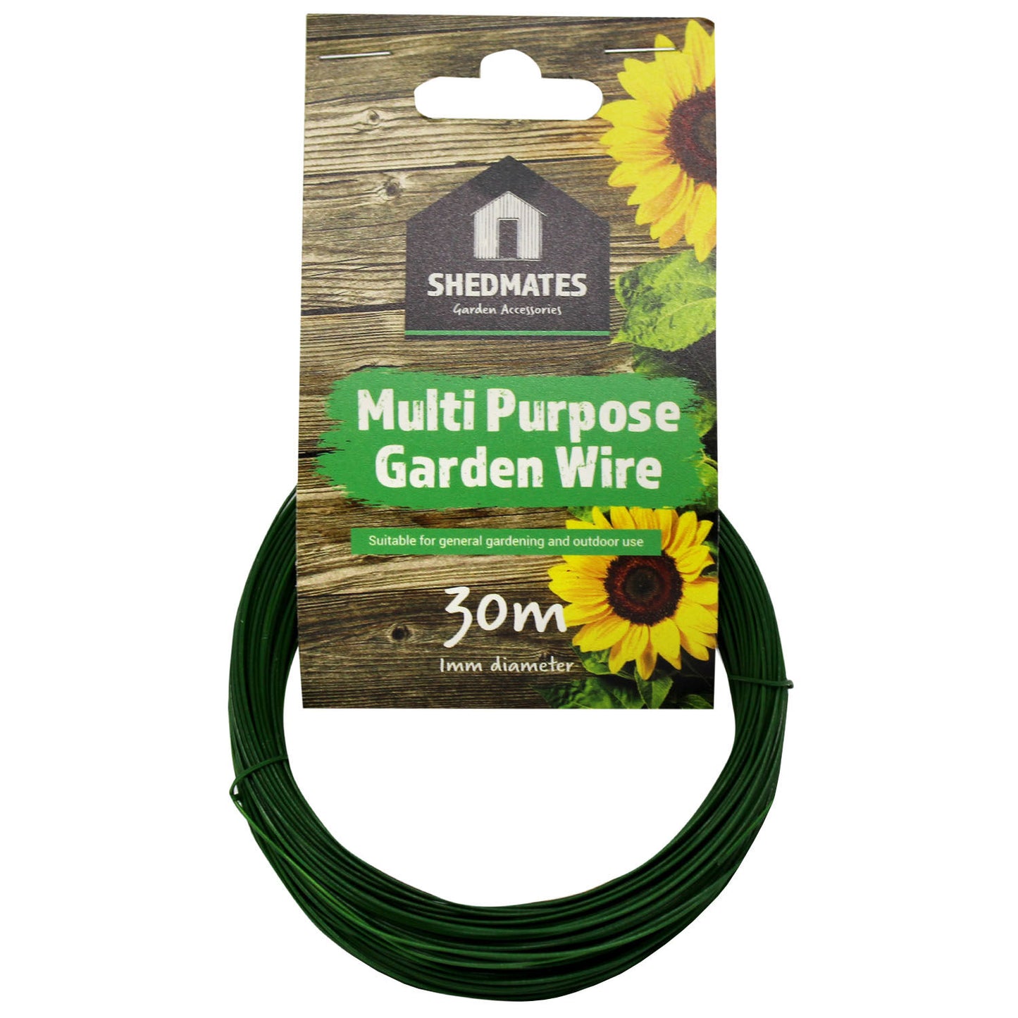 Shedmates Multi Purpose Garden Wire 1mm Diameter 30m Length