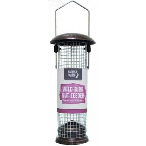 Natures Market Hammertone Finish Wild Bird Nut Feeder
