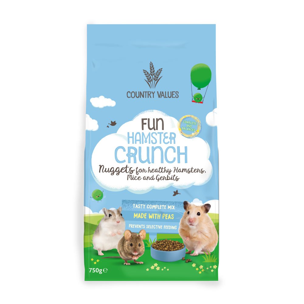 Burgess Country Value Hamster Crunch Nuggets 750g