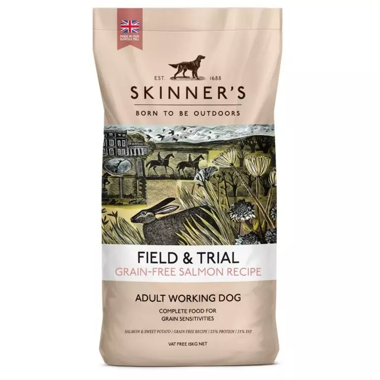 Skinners Grain Free Salmon Recipe 15kg