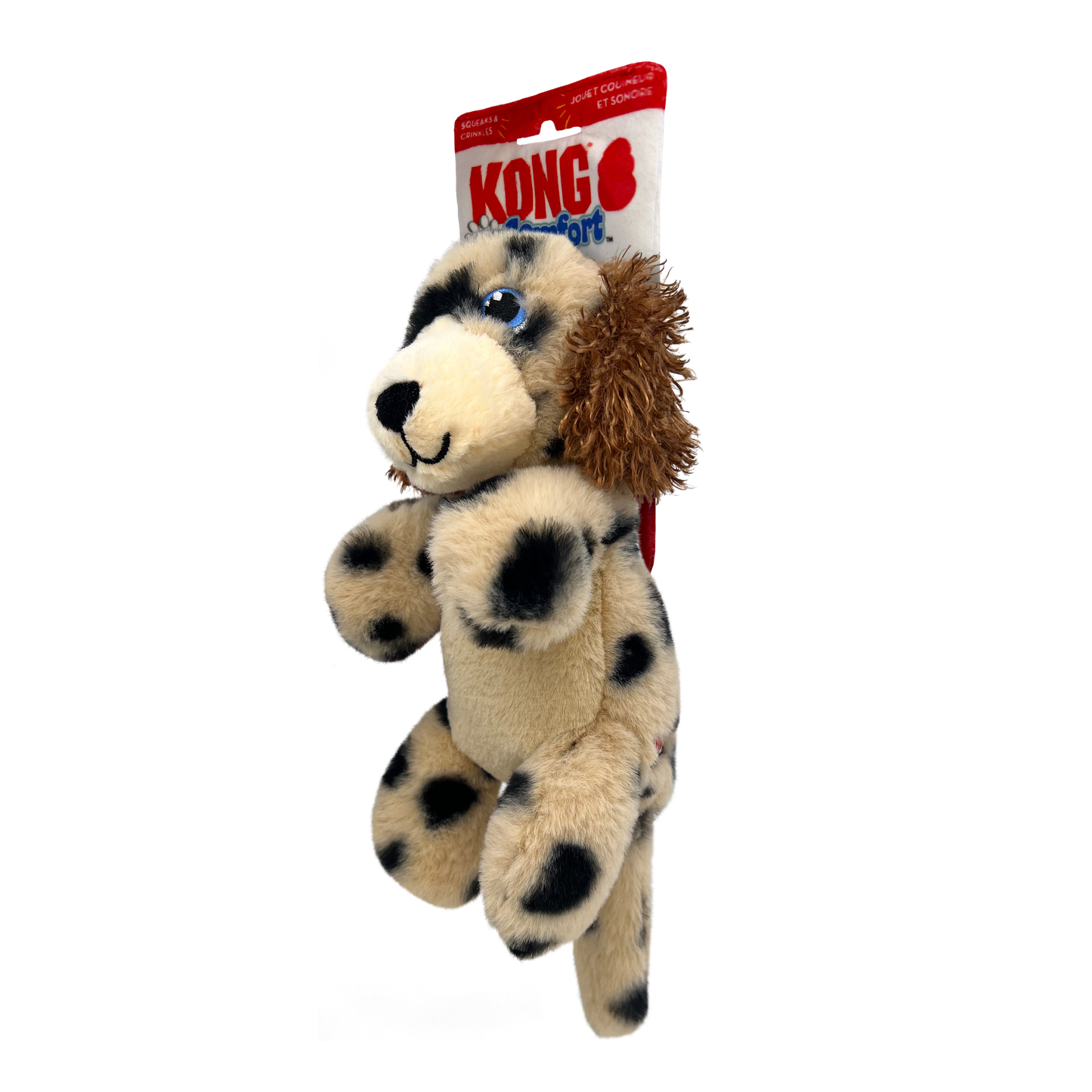 KONG Comfort Pups Spot Medium 2 in 1 Toy