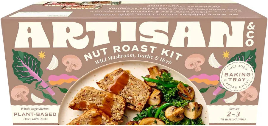 Artisan & Co Wild Mushroom Nut Roast Kit 212g
