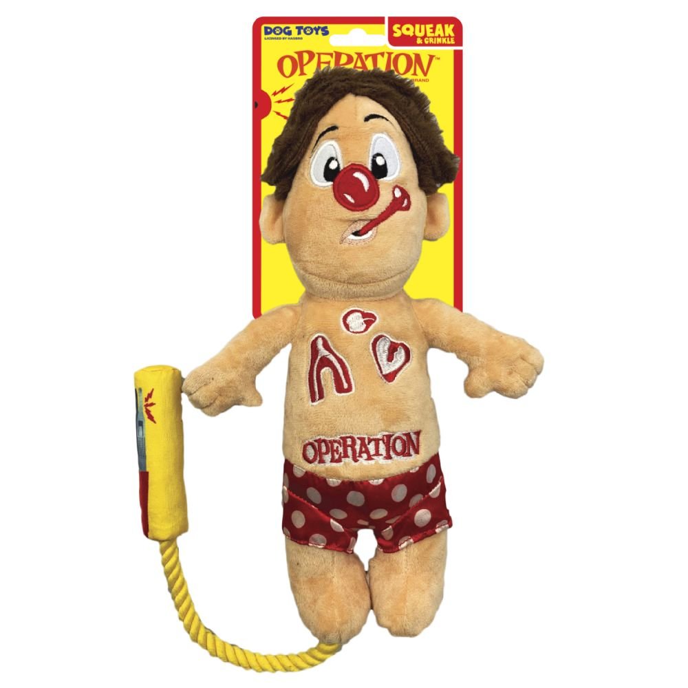 Hasbro Operation Cavity Sam Squeek & Crunch Dog Toy