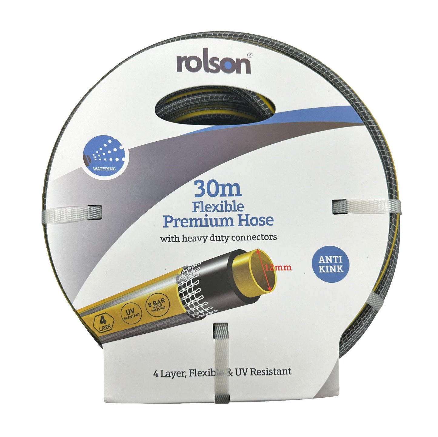 Rolson Premium Garden Hose 30m