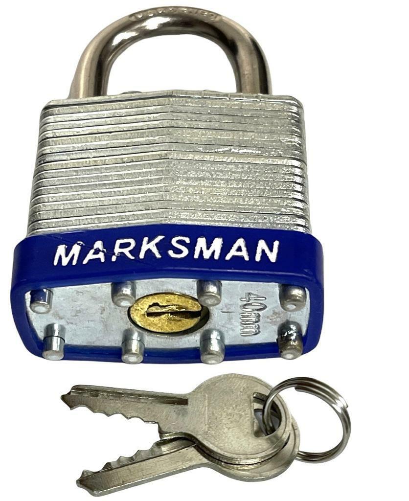 Marksman Laminated WeatherProof Padlock 40mm