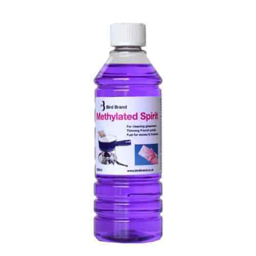 Bird Brand Methylated Spirts Brush Cleaner Degreaser Cleaning Fuel Burning 250ml