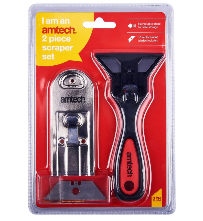 Amtech Scraper Set 2pcs