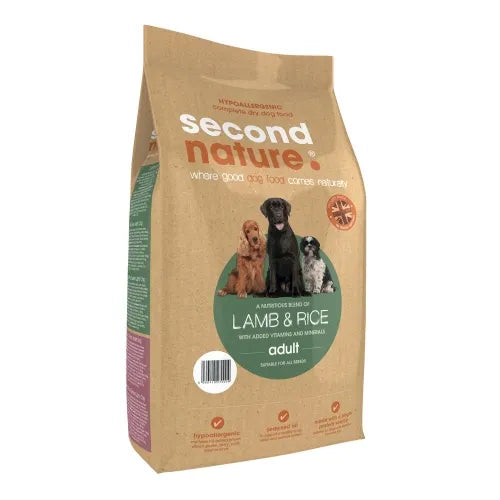 Second Nature Lamb & Rice 2kg