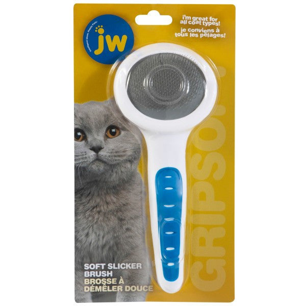 JW Pet Soft Slicker Cat Brush