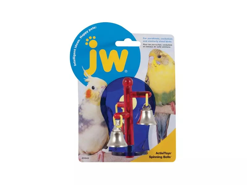 JW Spinning Bells Bird Toy