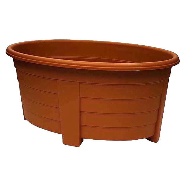 Grosvenor Oval Planter Terracotta 55cm