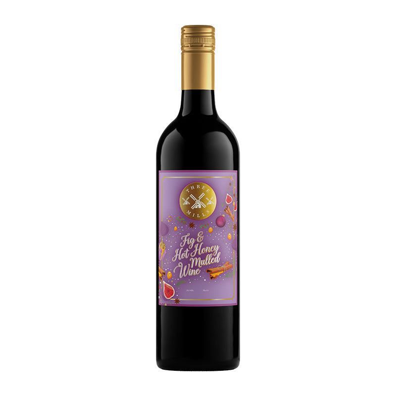 Three Mills Fig & Hot Honey Mulled Wine 750ml