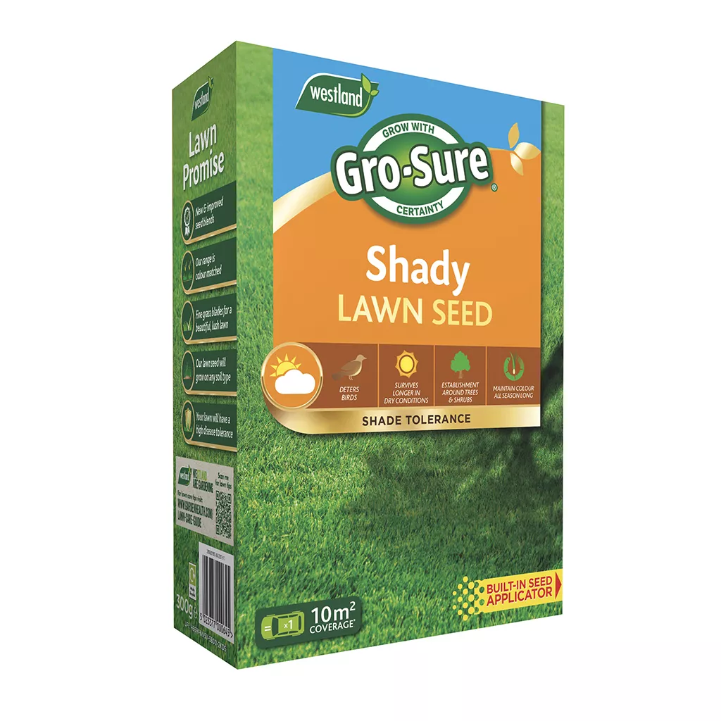 Gro-Sure Shady Grass Lawn Seed 300g