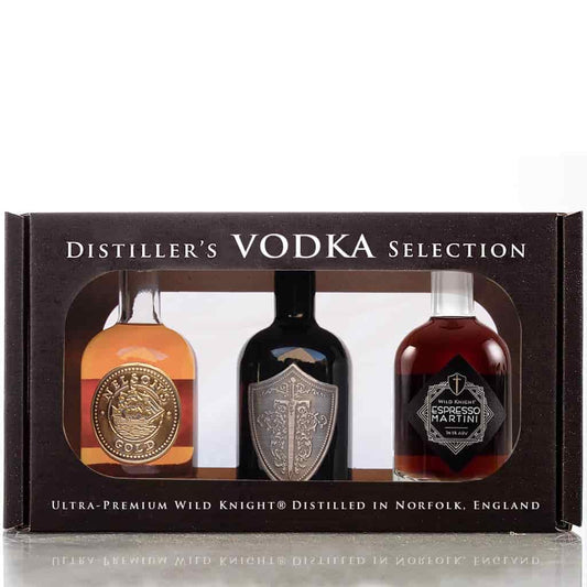 Wild Knight Vodka Gift Set 3x 50ml