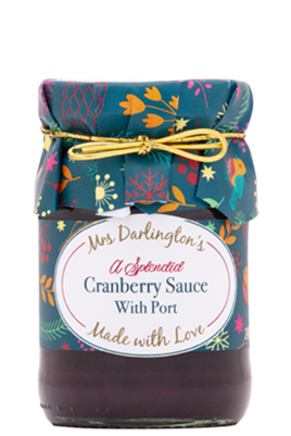 Mrs Darlingtons Cranberry Sauce With Port 200g