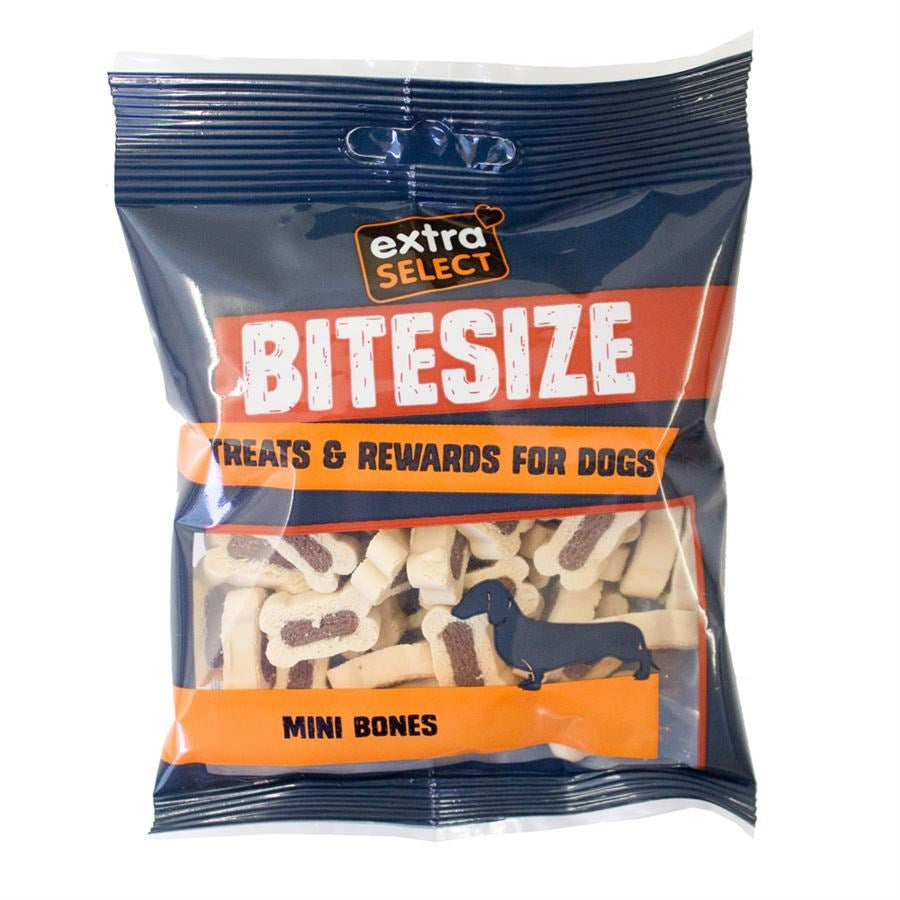 Extra Select Bite Size Mini Bones 100g