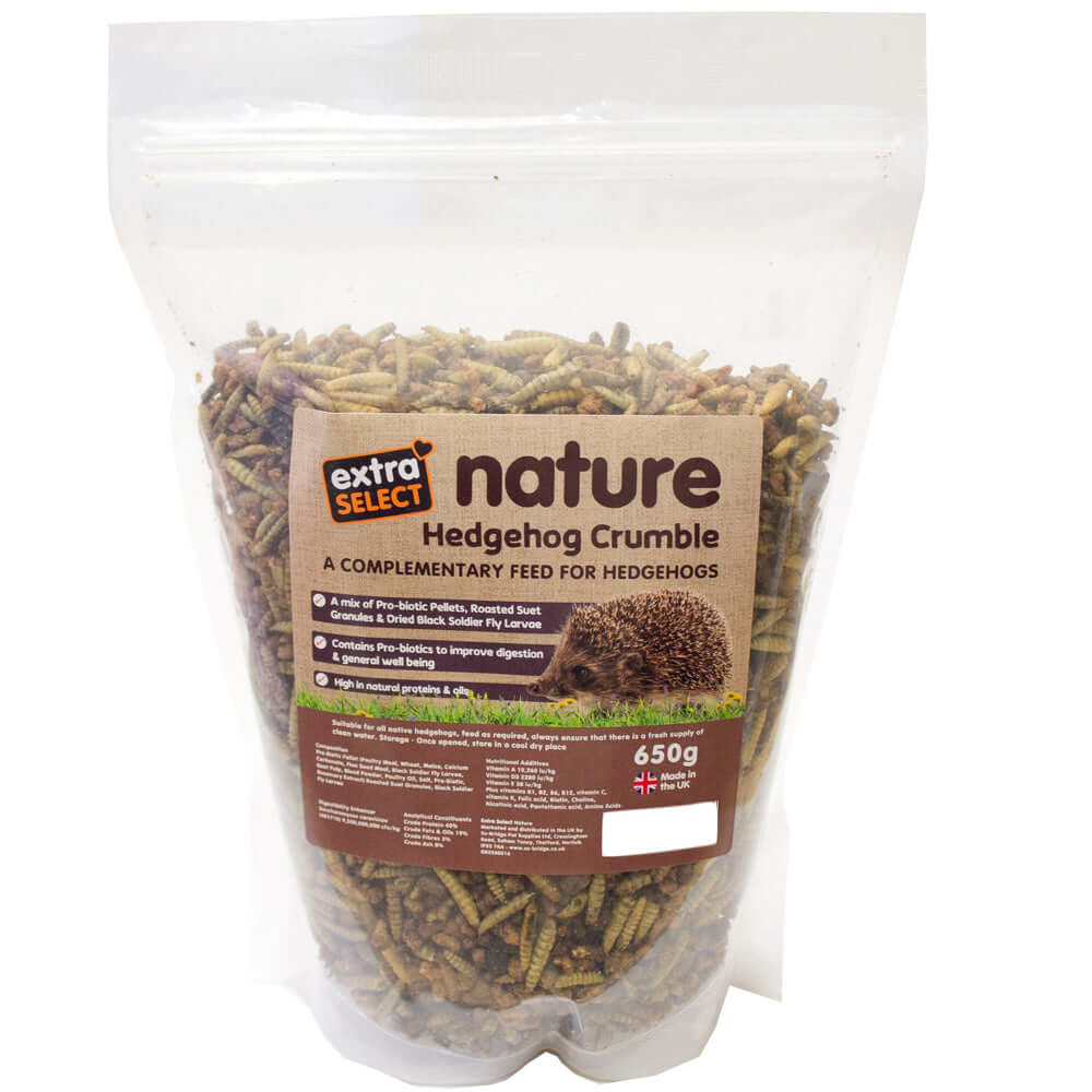 Extra Select Nature Hedgehog Crumble 650g