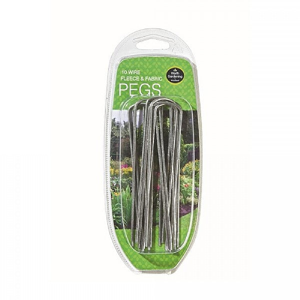 Wire Fleece & Fabric Pegs, Worth Gardening