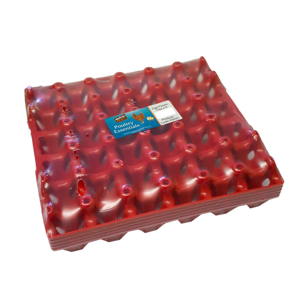 Extra Select 30 Egg Plastic Tray 5 Pack