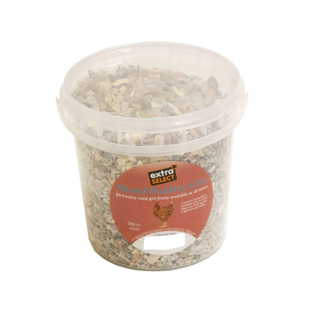 Extra Select, Mixed Poultry Grit Tub 1l