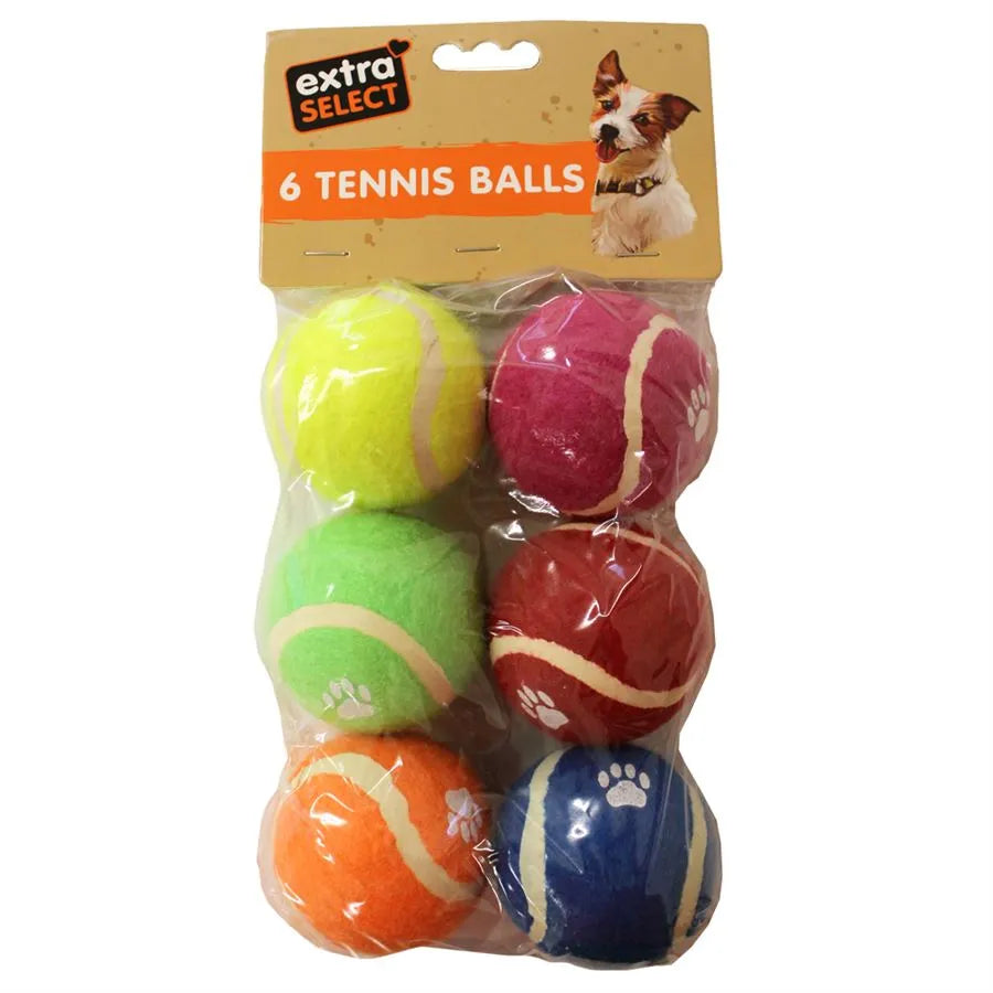 Extra Select 6 pack Tennis Balls