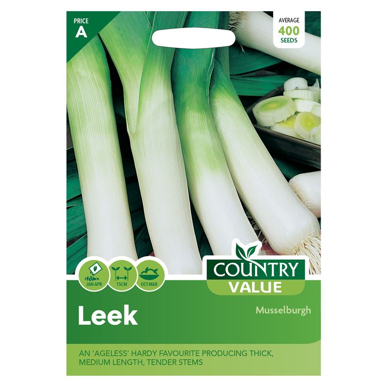 Musselburgh Leek Seeds, Country Value