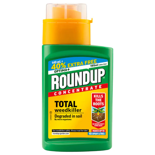Round Up Optima+ Weedkiller Concentrate 140ml + 40% Free