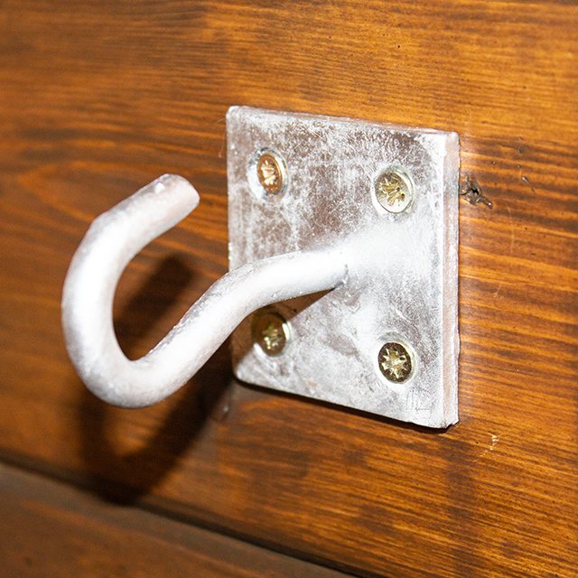 Gorilla, Galvanised Iron Hook On Plate