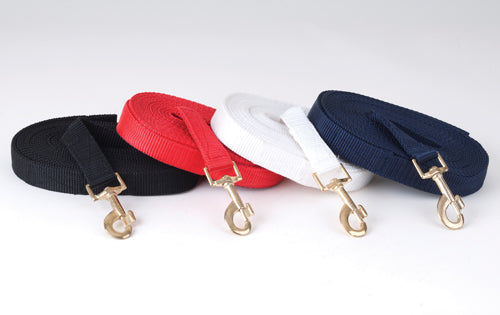 Windsor, Nylon Lunge Rein, Navy Or Black, 8Mtr