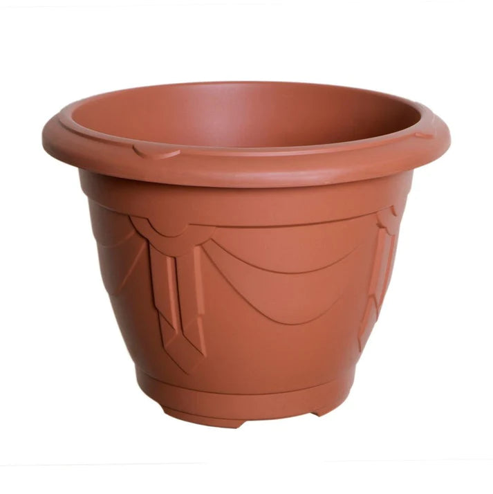 Whitefurze Venetian 33cm Round Plant Pot