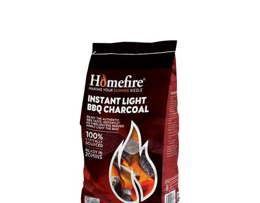 Homefire Instant Light BBQ Charcoal 4x850g Bags