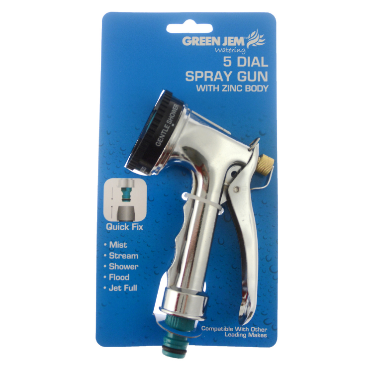 Green Jem 5 Dial Zinc Spray Gun