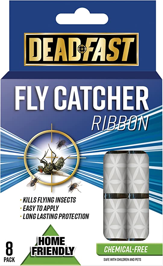 Dead Fast, Chemical Free Fly Catcher Ribbons 8pk