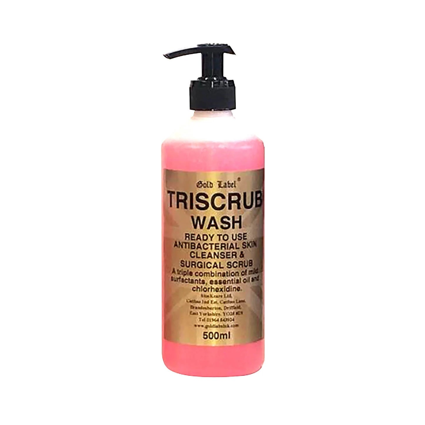 Elico Gold Label Triscrub Foaming Wash With Pump 500ml,