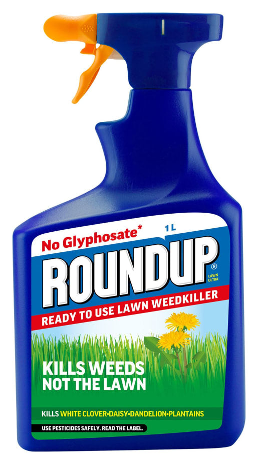 Round Up Lawn Weed Killer, 1 Litre