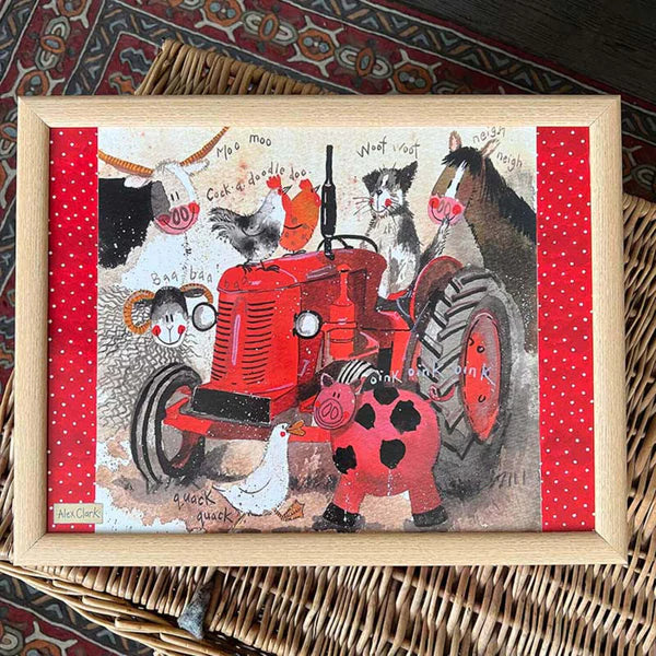 Alex Clark, Red Tractor Lap Tray