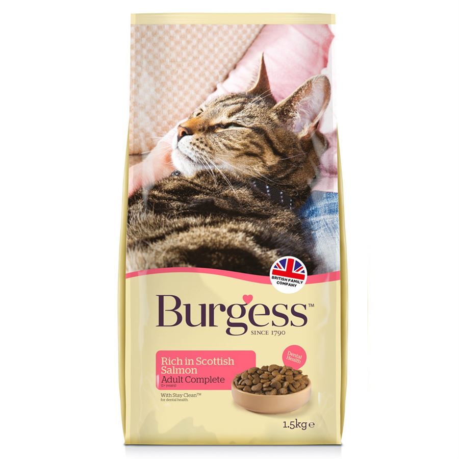 Burgess Adult Scottish Salmon 1.5kg