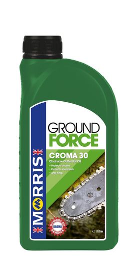 Morris, Ground Force CROMA 30 Chainsaw Cutter Bar Oil 1L
