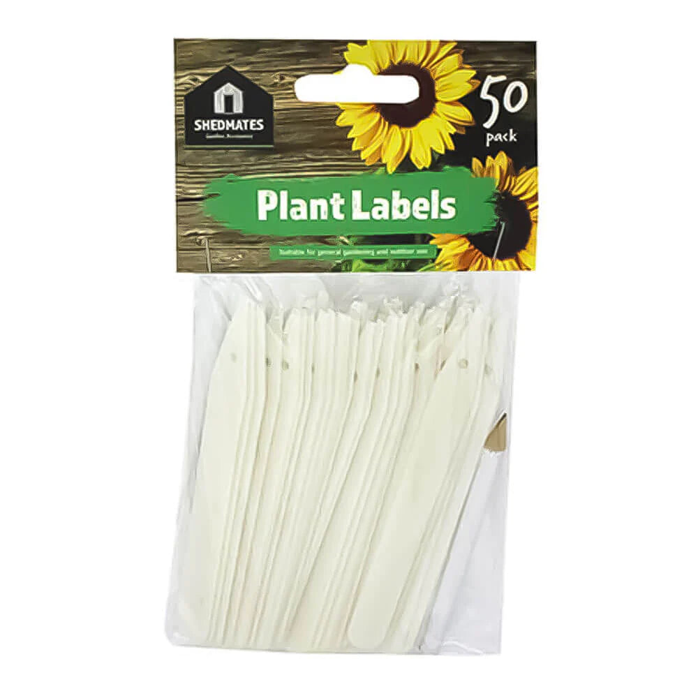 Shedmates, Plant Labels With Pencil-50pk