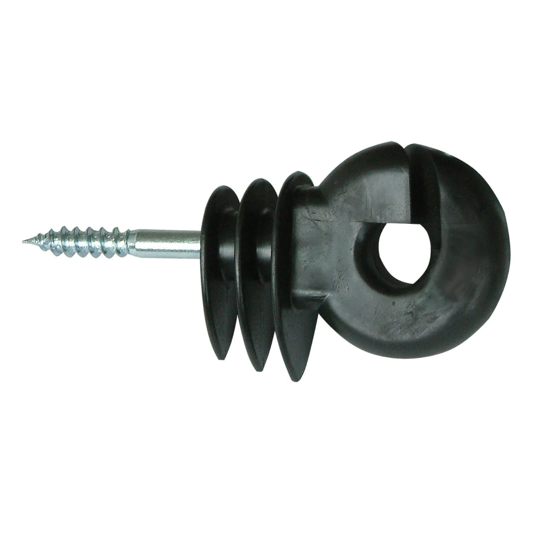 Corral Ring Insulator Big With Short Support Black Pack 25