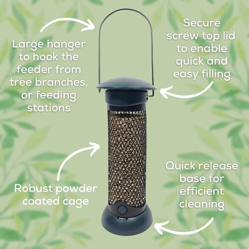 Copdock Easy Fill & Clean Sunflower Heart Feeder
